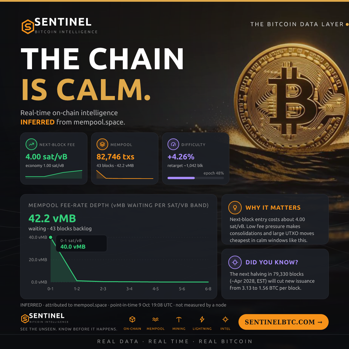 Bitcoin network signals